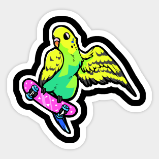 Rad Budgie Sticker